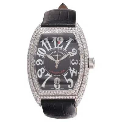 Pre-owned Franck Muller Diamonds Conquistador Automatic Wristwatch Ref. 8001 Sc Full Set In Multi