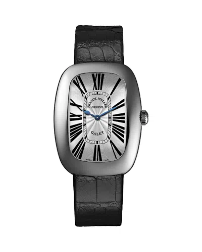 Franck Muller Galet Watch, 44mm X 34.1mm In Black