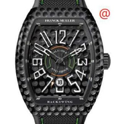 Franck Muller Golf Automatic Black Dial Men's Watch V45scdtgolfttnrbrnr(golfnrbrblcnr)