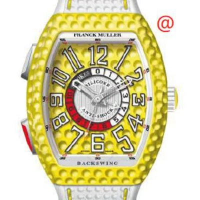 Franck Muller Golf Automatic Men's Watch V45cgolfttjabc(golfjablcnr) In Yellow