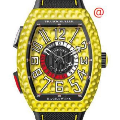 Franck Muller Golf Automatic Men's Watch V45cgolfttjanr(golfjablcnr) In Yellow