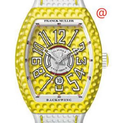 Franck Muller Golf Automatic Men's Watch V45scdtgolfttjabc(golfjablcnr) In Yellow