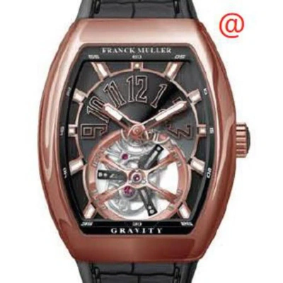 Franck Muller Gravity Hand Wind Black Dial Men's Watch V41tgravitycs5nnr(nrnr5n) In Neutral