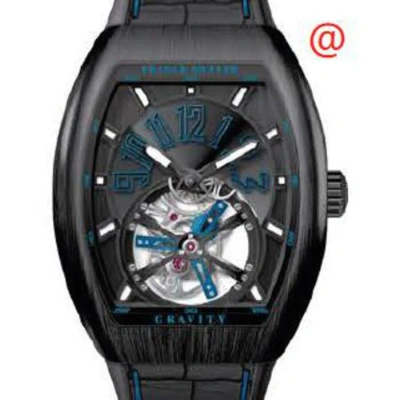 Franck Muller Gravity Hand Wind Black Dial Men's Watch V41tgravitycsttnrbrbl(nrnrbl)