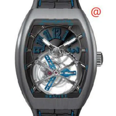 Franck Muller Gravity Hand Wind Black Dial Men's Watch V45tgravitycsttbrbl(nrnrbl)