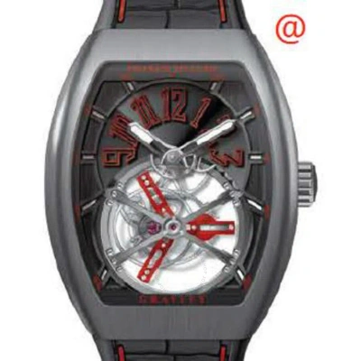 Franck Muller Gravity Hand Wind Black Dial Men's Watch V45tgravitycsttbrer(nrnrrge)