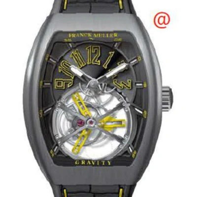 Franck Muller Gravity Hand Wind Black Dial Men's Watch V45tgravitycsttbrja(nrnrja)