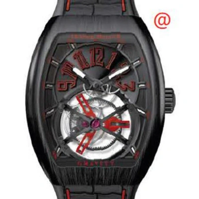 Franck Muller Gravity Hand Wind Black Dial Men's Watch V45tgravitycsttnrbrer(nrnrrge)