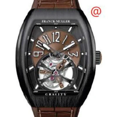 Franck Muller Gravity Hand Wind Brown Dial Men's Watch V41tgravitycsttnrbrbz(bzblcnr)
