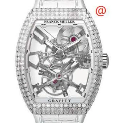 Franck Muller Gravity Hand Wind Diamond Men's Watch V45tgravitycssqtd(acbc) In Metallic