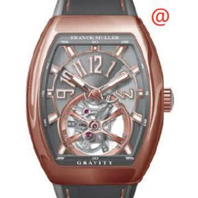 Franck Muller Gravity Hand Wind Grey Dial Men's Watch V41tgravitycs5ntt(ttblc5n) In Gold