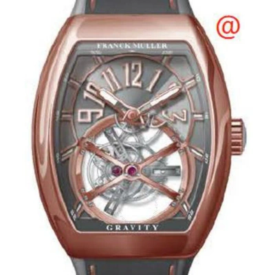 Franck Muller Gravity Hand Wind Grey Dial Men's Watch V45tgravitycs5ntt(ttblc5n) In Red