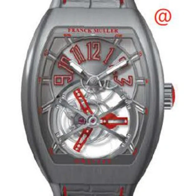 Franck Muller Gravity Hand Wind Grey Dial Men's Watch V45tgravitycsttbrer(ttttrge) In Metallic