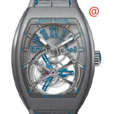 Franck Muller Gravity Hand Wind Grey Dial Unisex Watch V45tgravitycsttbrbl(ttttbl) In Gray