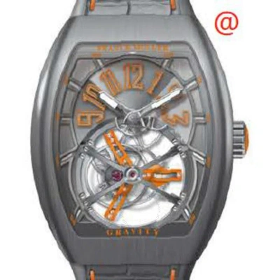 Franck Muller Gravity Hand Wind Grey Dial Unisex Watch V45tgravitycsttbror(ttttor) In Gray