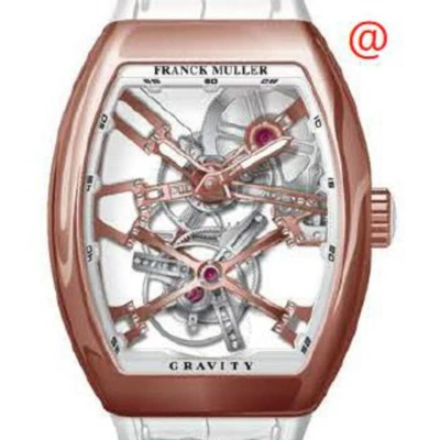 Franck Muller Gravity Hand Wind Men's Watch V45tgravitycssqt(5nbc) In Brown