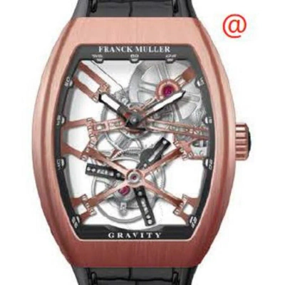 Franck Muller Gravity Hand Wind Men's Watch V45tgravitycssqt(5nbrnr) In Black