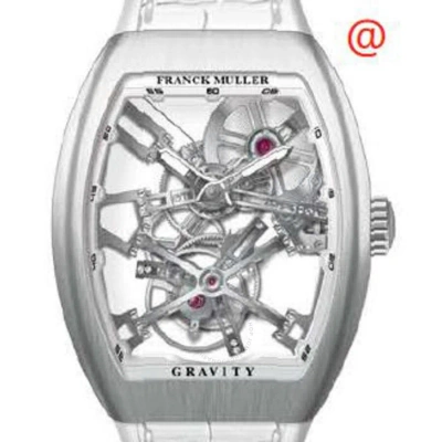 Franck Muller Gravity Hand Wind Men's Watch V45tgravitycssqt(acbrbc) In Gray