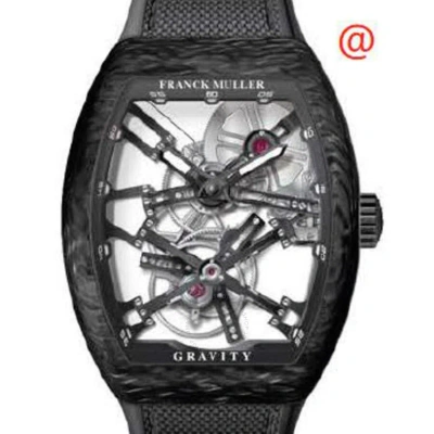 Franck Muller Gravity Hand Wind Men's Watch V45tgravitycssqt(carbonnr) In Black