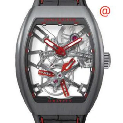 Franck Muller Gravity Hand Wind Men's Watch V45tgravitycssqt(ttbrer) In Black