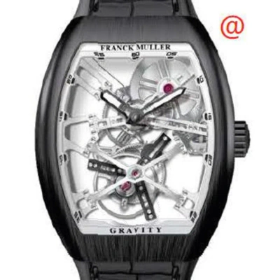 Franck Muller Gravity Hand Wind Men's Watch V45tgravitycssqt(ttnrbrbc) In Black