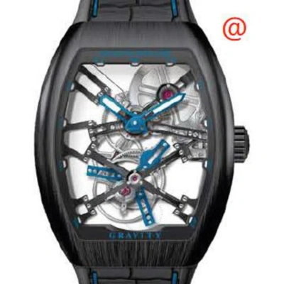 Franck Muller Gravity Hand Wind Men's Watch V45tgravitycssqt(ttnrbrbl) In Black