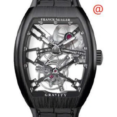 Franck Muller Gravity Hand Wind Men's Watch V45tgravitycssqt(ttnrbrtt) In Black