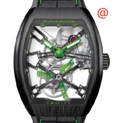 Franck Muller Gravity Hand Wind Men's Watch V45tgravitycssqt(ttnrbrve) In Black