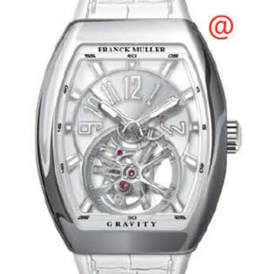 Franck Muller Gravity Hand Wind Silver Dial Men's Watch V41tgravitycsacbc(blcblcac) In Gold