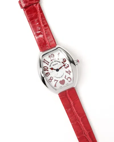 Franck Muller Heart 26mm 2009 Watch In Red