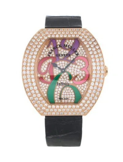 Pre-owned Franck Muller Infinity Color Dreams Watch In Multi