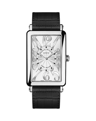 Franck Muller Long Island Automatic Watch, 54.6mm X 32.4mm In Metallic