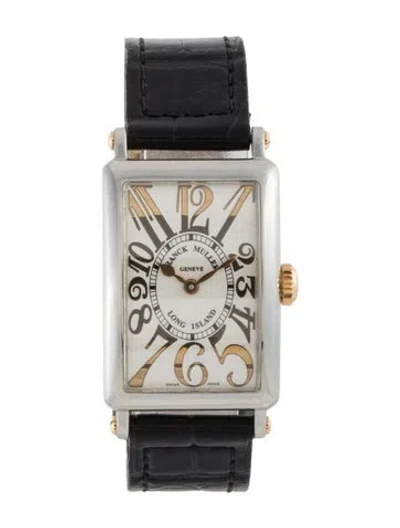 Pre-owned Franck Muller Long Island Relief Watch In Multi