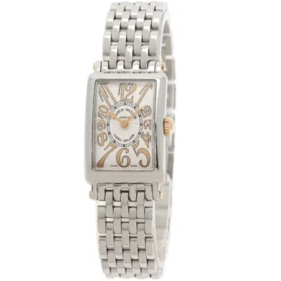 Pre-owned Franck Muller Long Island Stainless Steel Wristwatch ()