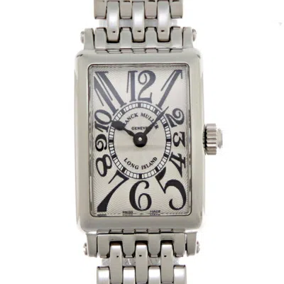 Pre-owned Franck Muller Long Island Stainless Steel Wristwatch () In Multi