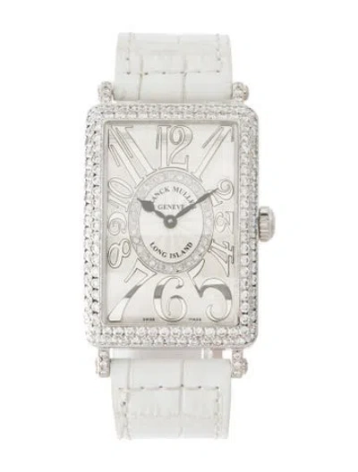 Pre-owned Franck Muller Long Island Watch In Multi