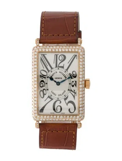 Pre-owned Franck Muller Long Island Watch In Multi