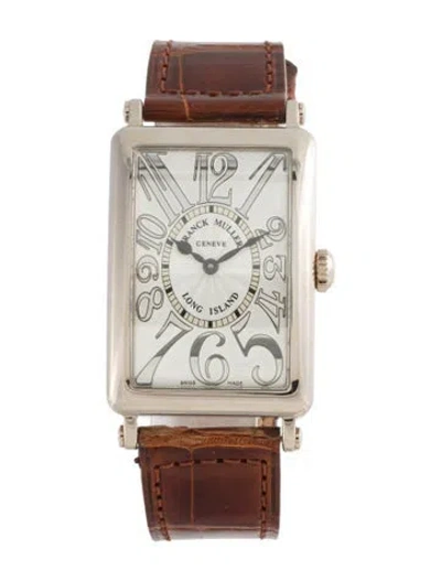 Pre-owned Franck Muller Long Island Watch In Multi
