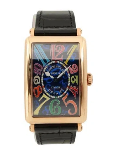 Pre-owned Franck Muller Long Island Watch In Multicolor