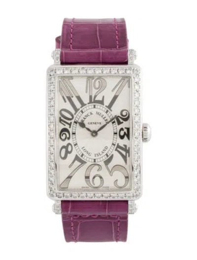 Pre-owned Franck Muller Long Island Watch In Multicolor