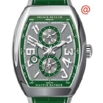 Franck Muller Master Banker Automatic Grey Dial Men's Watch V45mbscdtacvr(ttnrblc) In Metallic