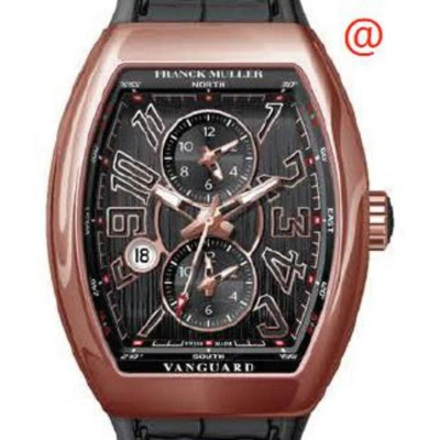 Franck Muller Master Banker Chronograph Automatic Black Dial Men's Watch V45mbscdt5nnr(nrnr5n) In Brown