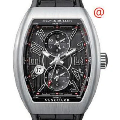 Franck Muller Master Banker Chronograph Automatic Black Dial Men's Watch V45mbscdtacbrnr(nrnracbr) In Gray