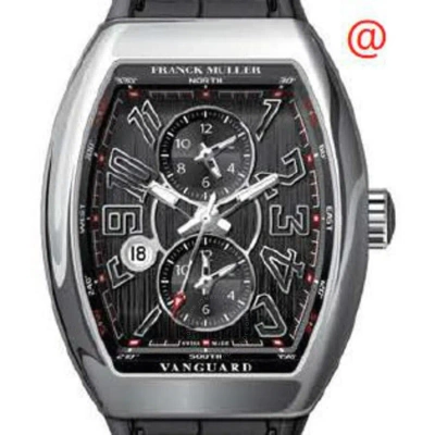 Franck Muller Master Banker Chronograph Automatic Black Dial Men's Watch V45mbscdtacnr(nrnrac) In Gray