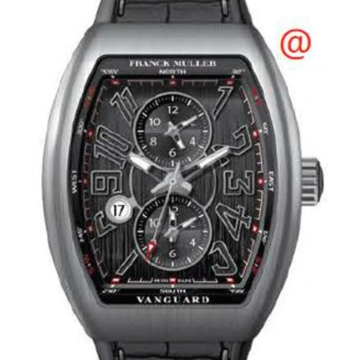 Franck Muller Master Banker Chronograph Automatic Black Dial Men's Watch V45mbscdtttbrnr(nrnrttbr) In Gray