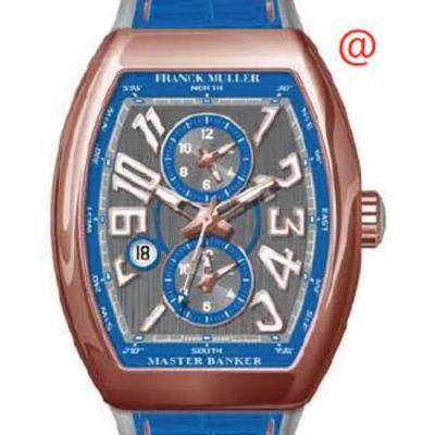 Franck Muller Master Banker Chronograph Automatic Blue Dial Men's Watch V45mbscdt5nbl(ttblc5n)