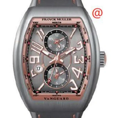 Franck Muller Master Banker Chronograph Automatic Grey Dial Men's Watch V45mbscdtttbr5n(ttblc5n) In Gray