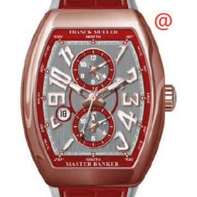Franck Muller Master Banker Chronograph Automatic Red Dial Men's Watch V45mbscdt5nrg(ttblc5n)