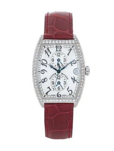 Pre-owned Franck Muller Master Banker Watch In Multi