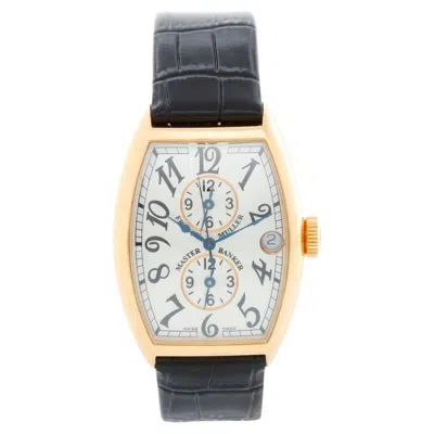 Pre-owned Franck Muller Master Of Complications 18k Yellow Gold Men's Watch Ref 5850 M